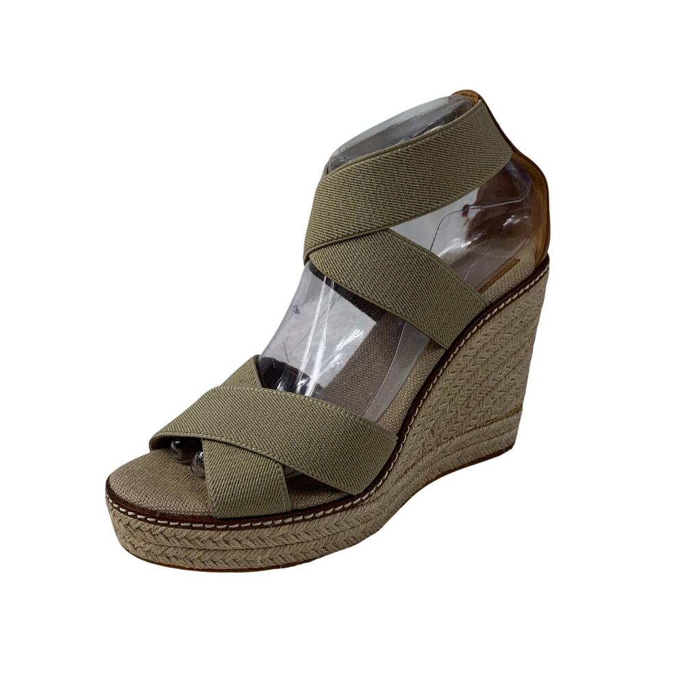 Tory Burch Women’s Freida Platform Wedge Sandals Size 8.5